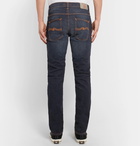 Nudie Jeans - Grim Tim Slim-Fit Organic Stretch-Denim Jeans - Men - Dark denim