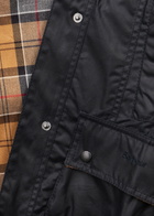 Barbour Beadnell Navy Waxed Cotton Jacket