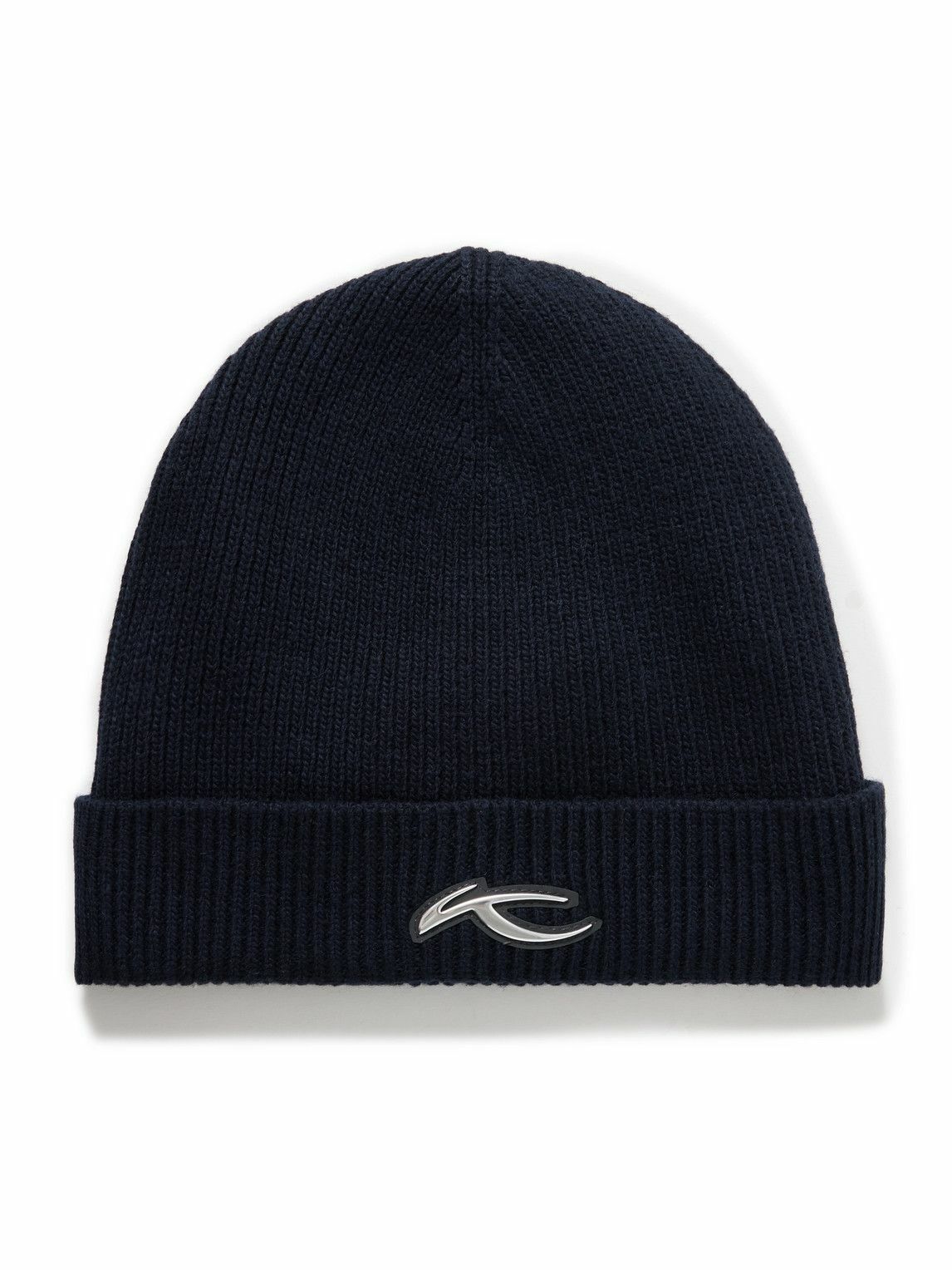 Kjus - Logo-Appliquéd Ribbed-Knit Beanie