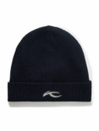 Kjus - Logo-Appliquéd Ribbed-Knit Beanie
