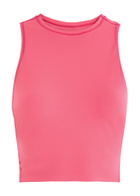 ON Movement Cropped Stretch-jersey Tank Pink