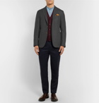 Boglioli - Grey K-Jacket Slim-Fit Mélange Virgin Wool Blazer - Men - Gray