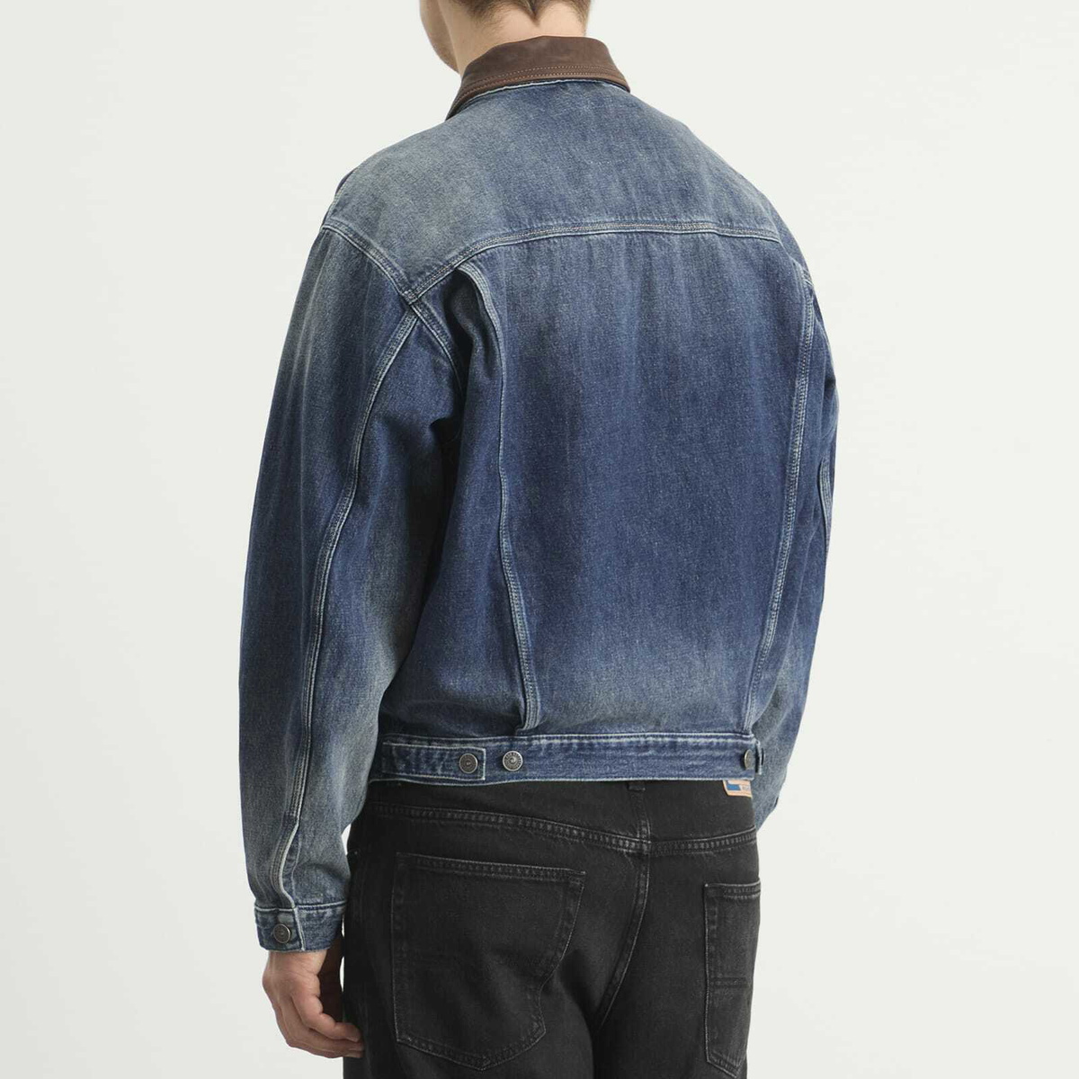 Diesel Men's Denver Denim Jacket in Blue