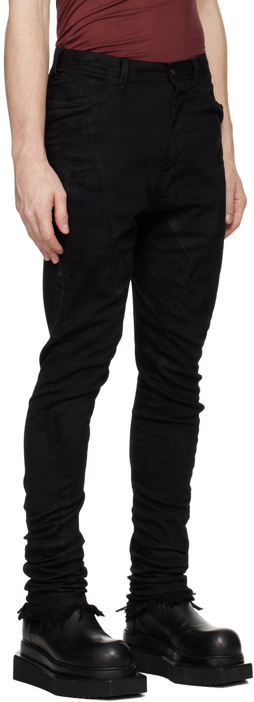 Julius Black Degraded Punk Slim Jeans Julius