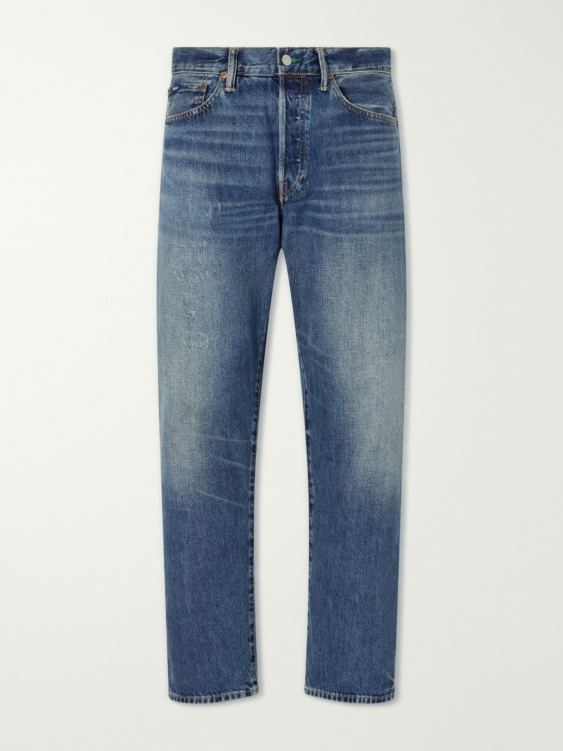 Polo Ralph Lauren - Straight-Leg Distressed Jeans - Blue