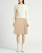 Peserico Womens Mini skirt Sand