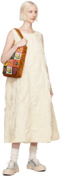 Story mfg. Off-White Bunny Midi Dress