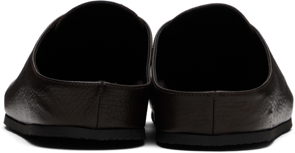 JACQUEMUS Brown 'Les Mules Derbie' Derbys