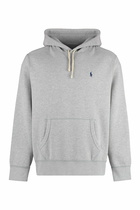 Polo Ralph Lauren Logo Embroidered Rib Trim Hoodie