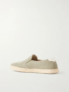 Brunello Cucinelli - Suede Espadrilles - Green