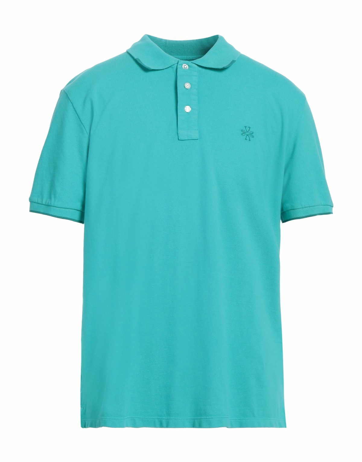 Jacob Cohёn Mens Polo shirt Turquoise