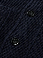 Altea - Virgin Wool Cardigan - Blue