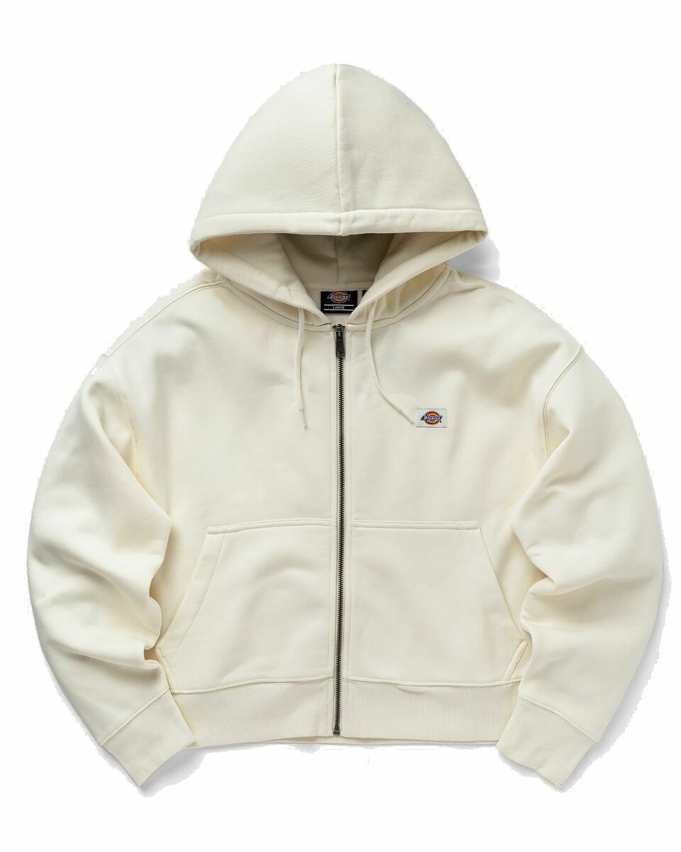 Photo: Dickies Wmns Oakport Zip Hoodie White - Womens - Hoodies/Zippers