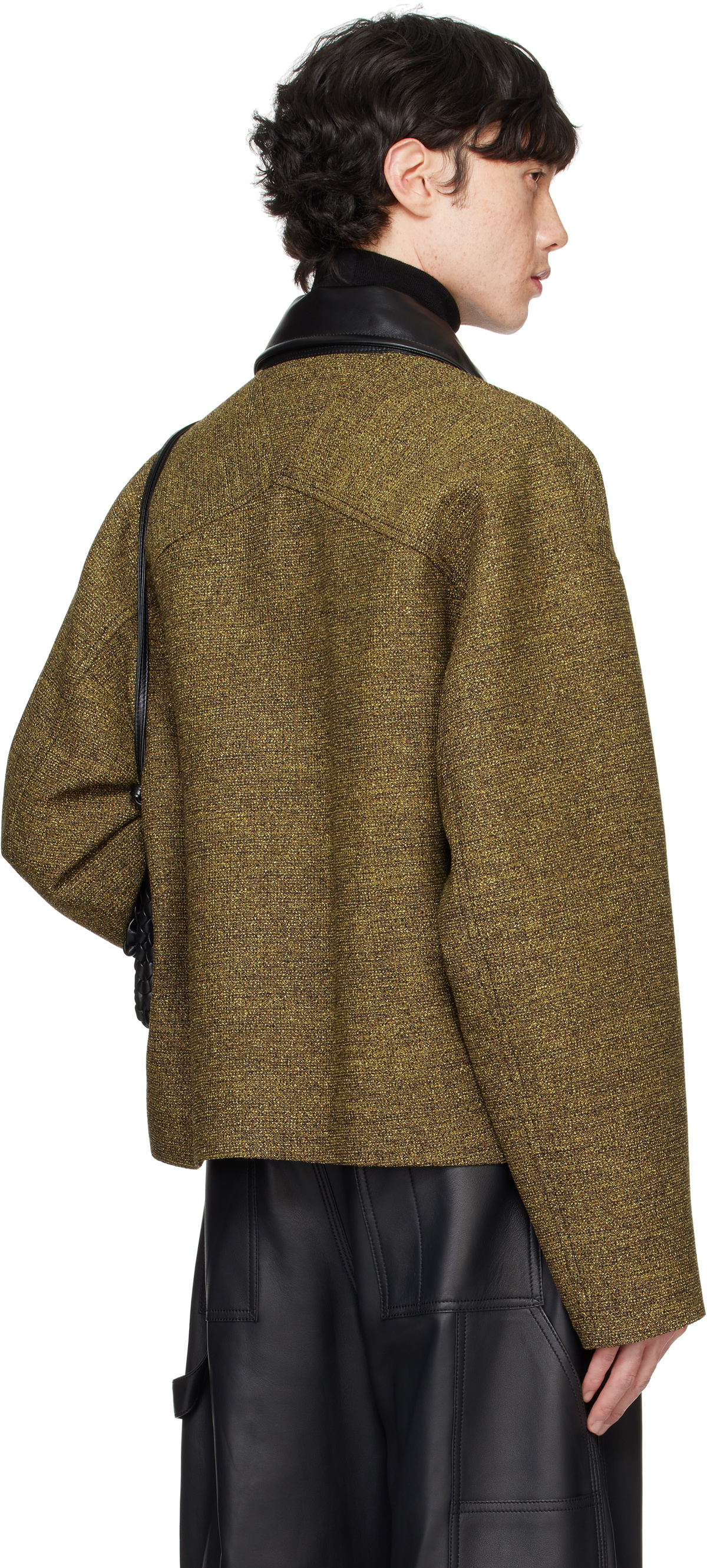 Bottega Veneta Beige Cotton Frise Jacket Bottega Veneta