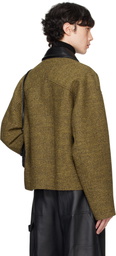 Bottega Veneta Beige Cotton Frise Jacket