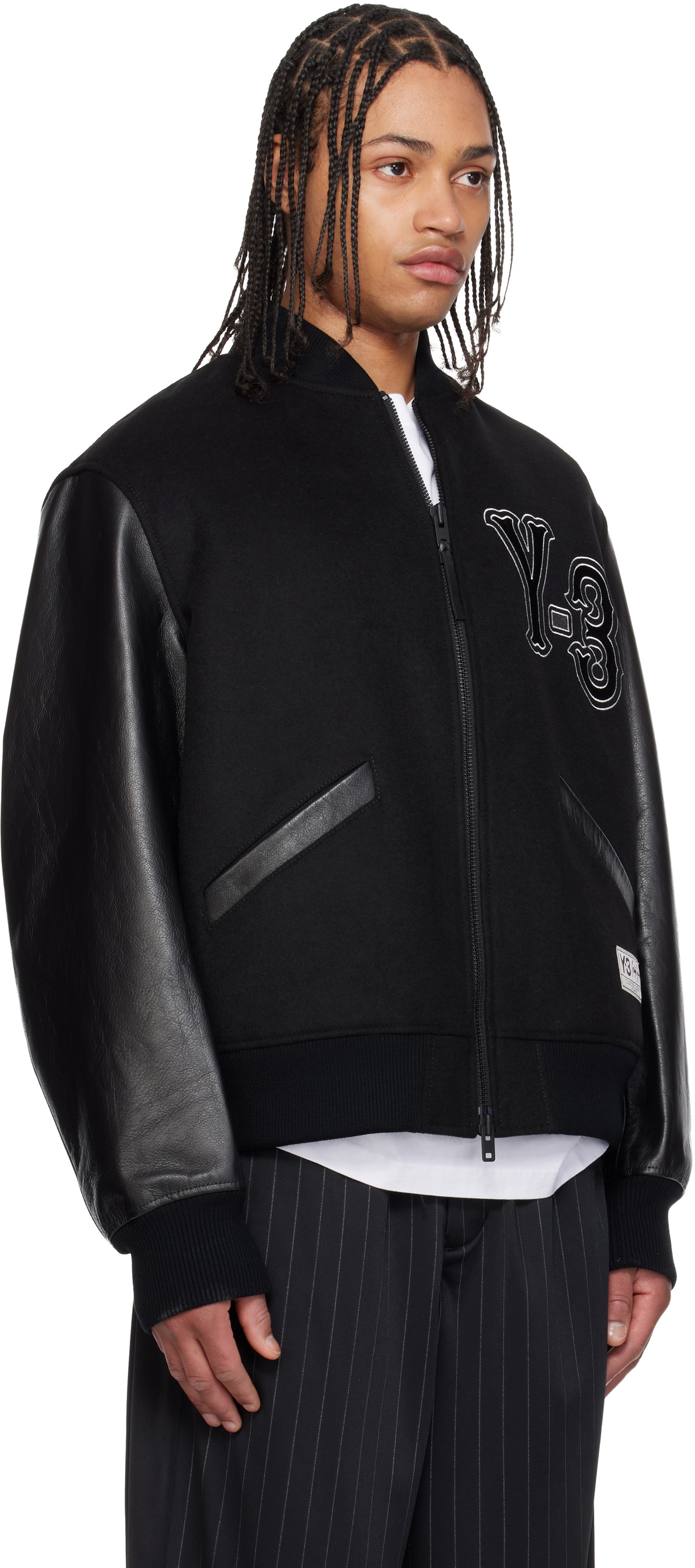 Y-3 Black Collegiate Jacket Y-3