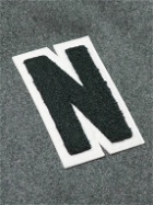 Norse Projects - Logo-Appliquéd Padded Wool-Blend Varsity Jacket - Gray