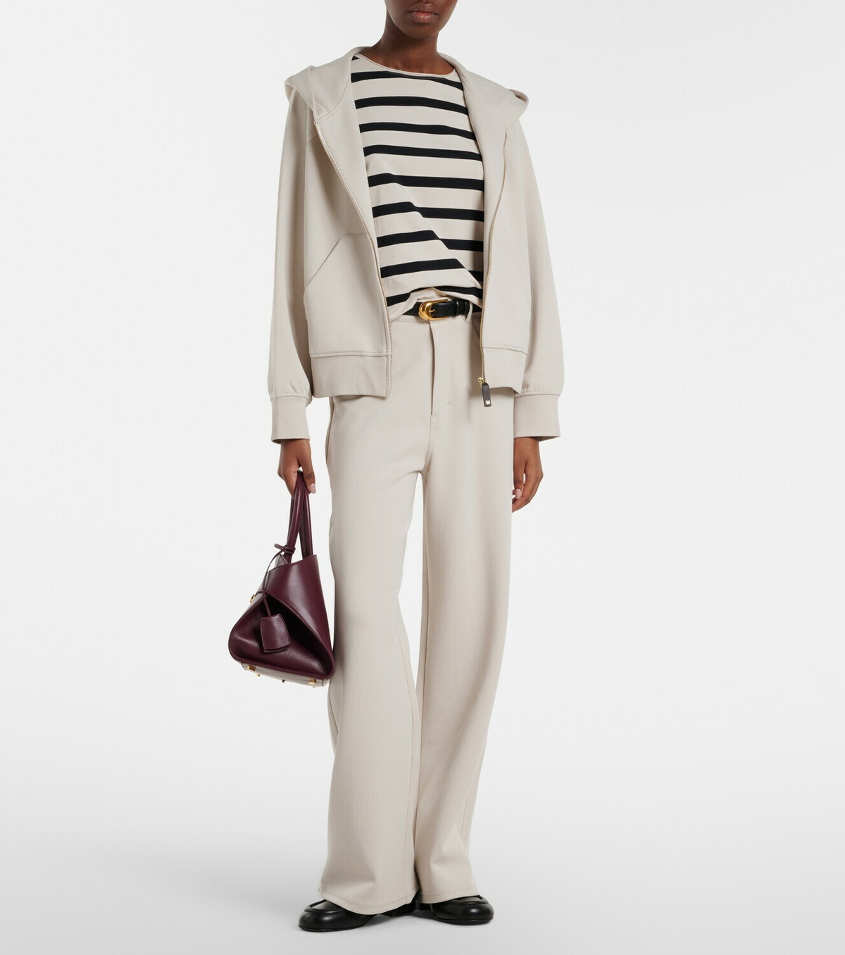 'S Max Mara Alma cotton-blend hoodie