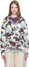 BAPE Multicolor Map Camo Shark Full Zip Hoodie