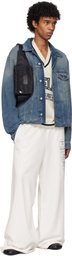 MM6 Maison Margiela Black Numeric Belt Bag