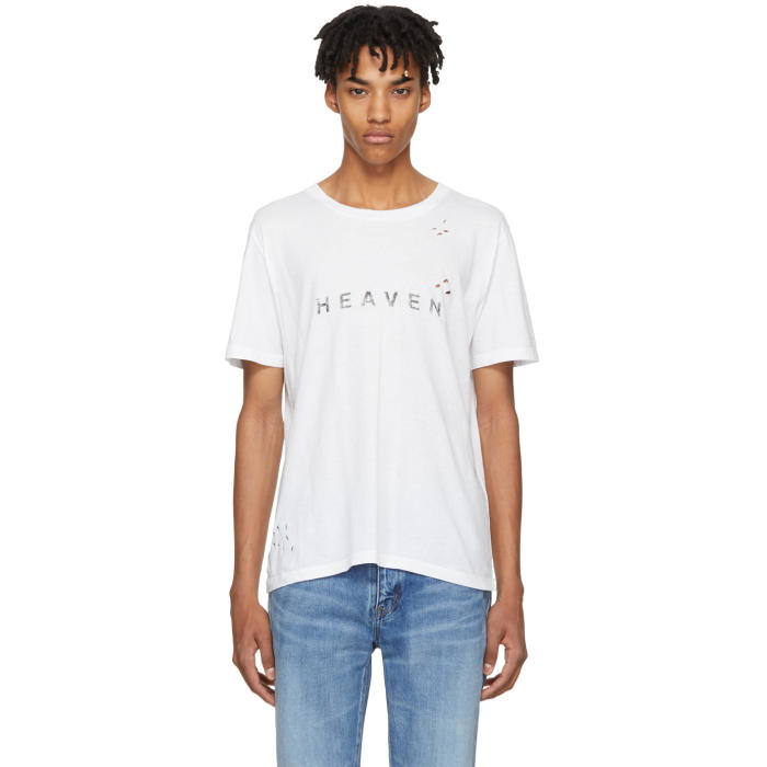 Photo: Saint Laurent White Heaven T-Shirt