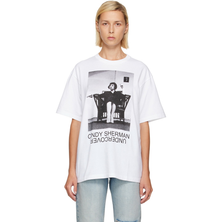 Photo: UNDERCOVER White UC2F4814-1 T-shirt
