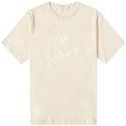 Maison Kitsuné Men's Café Kitsune Classic T-Shirt in Latte