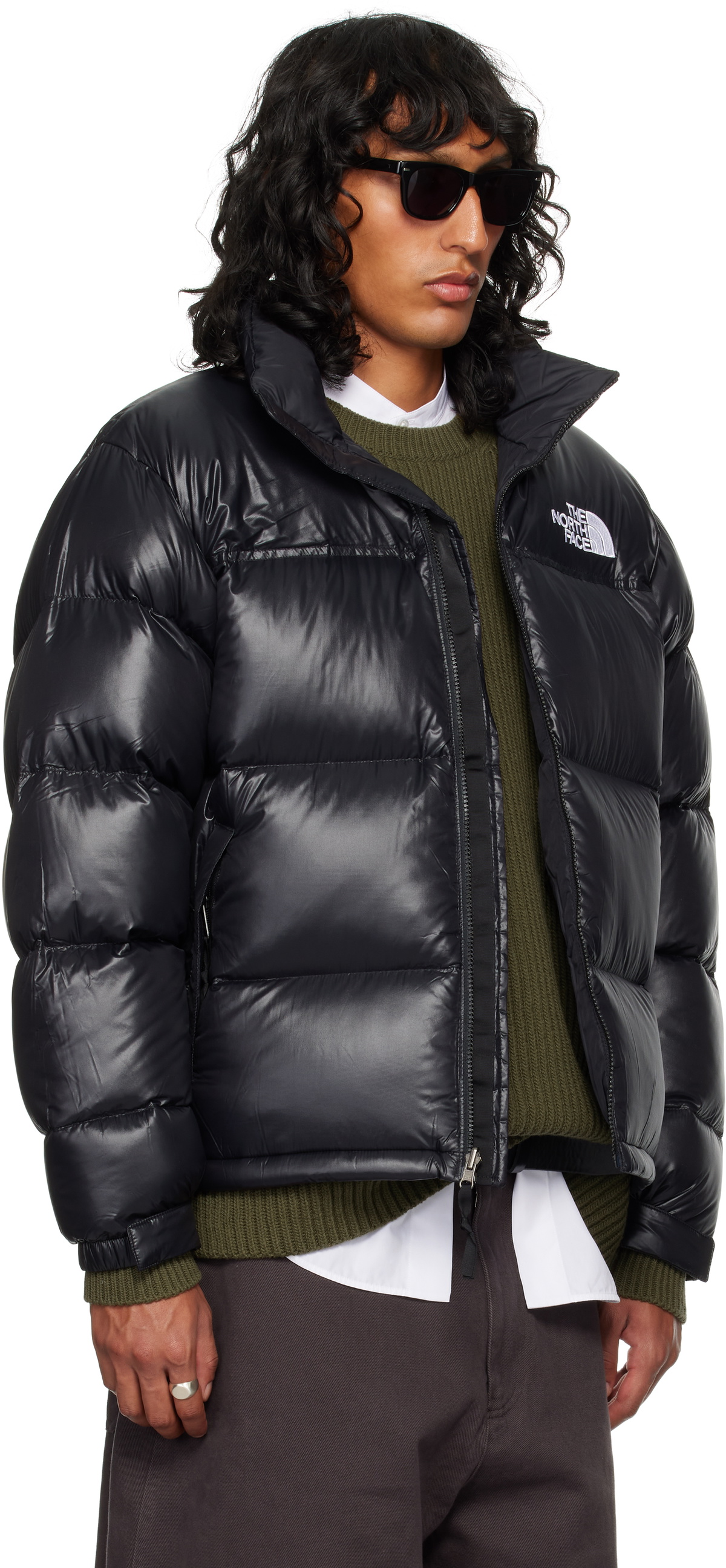 The North Face SSENSE Exclusive Black 1996 Retro Nuptse Down