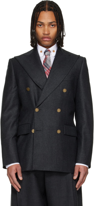 Photo: Vivienne Westwood Gray Captain Blazer