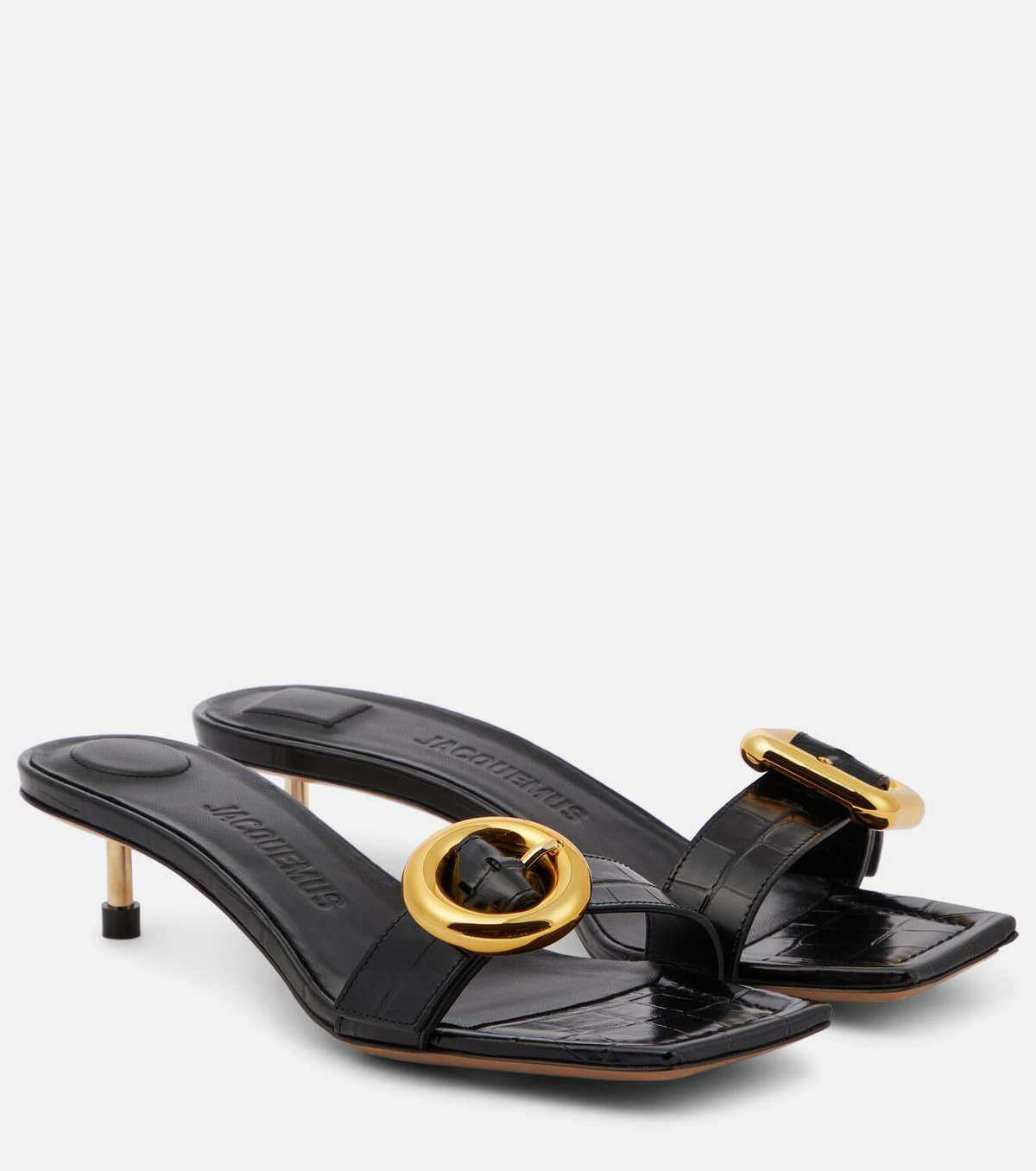 サンダル・ミュール JACQUEMUS LES SANDALES REGALO Jacquemus Les Sandales Regalo leather mules Jacquemus