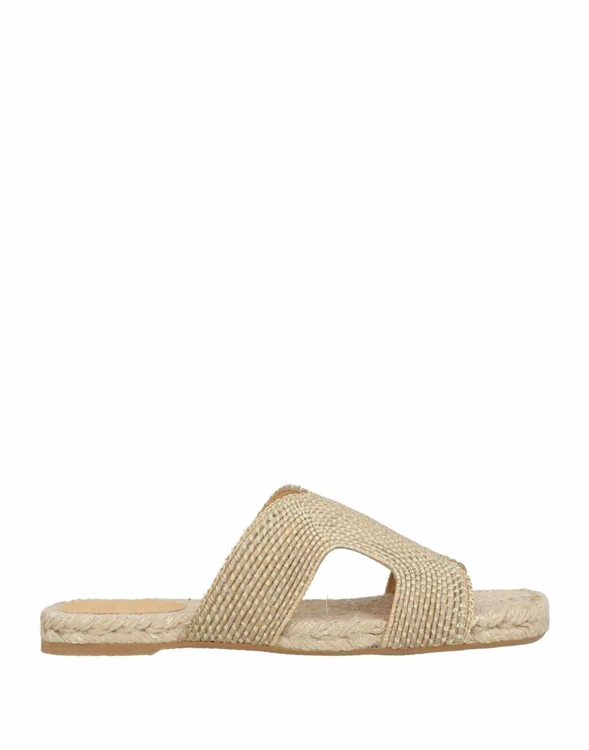 Castañer Womens Espadrilles in Gold