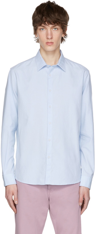 Photo: Sunspel Blue Cotton Shirt