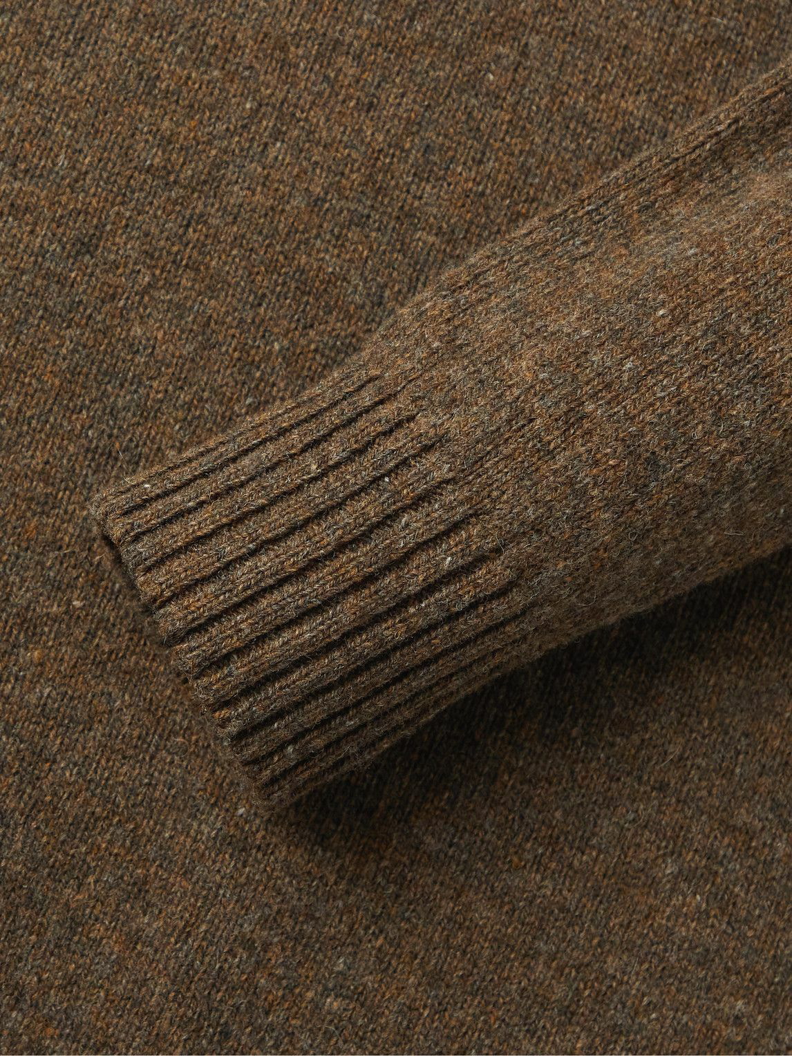 Anderson & Sheppard - Shetland Wool Sweater - Brown Anderson & Sheppard