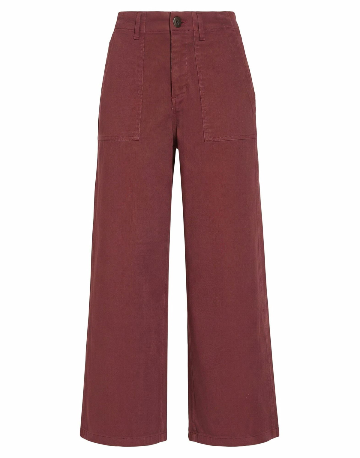 Jijil Womens Jeans Burgundy