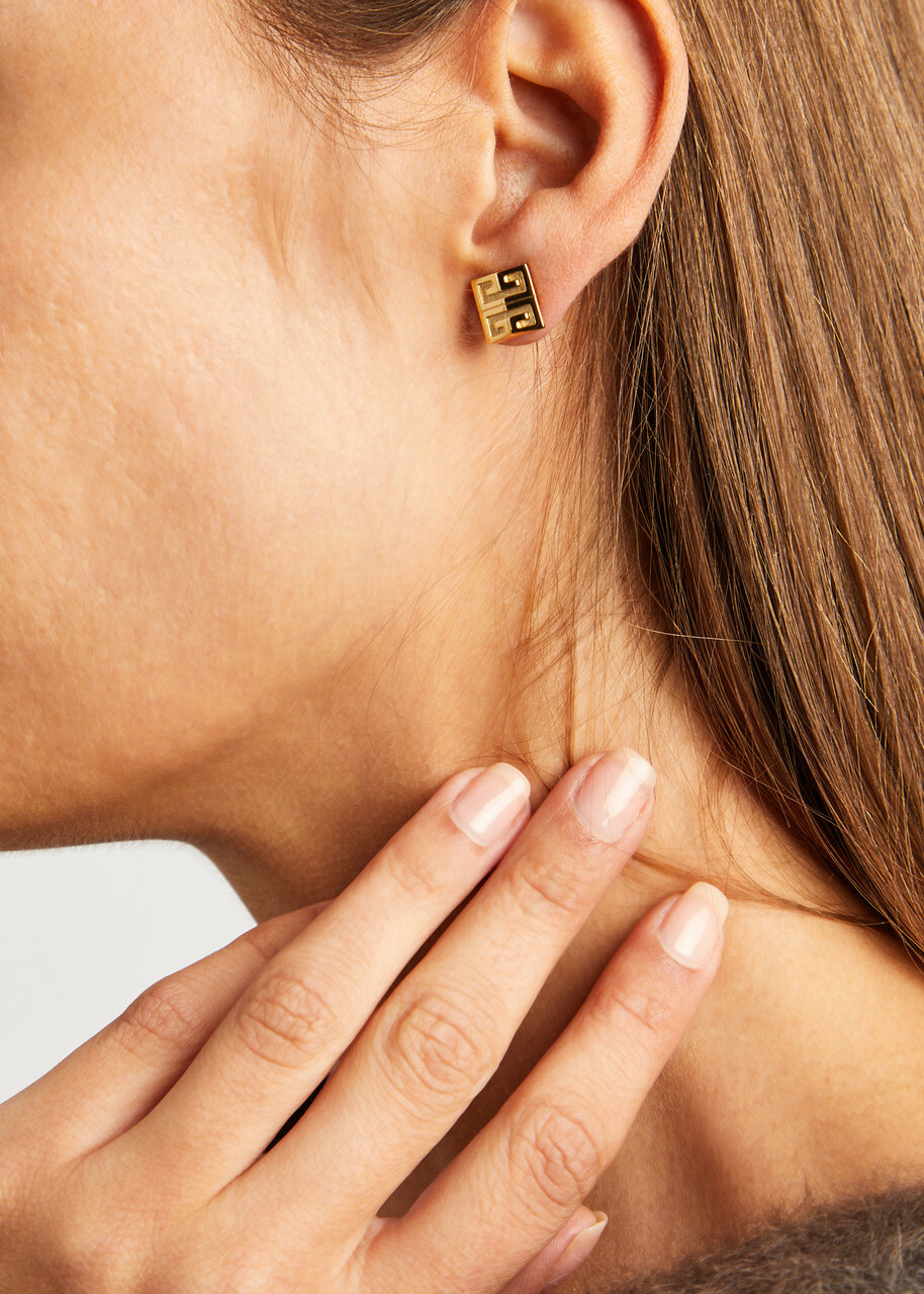 Givenchy 4G Stud Earrings - Gold - One Size Givenchy Givenchy 4G Stud Earrings - Gold - One Size Givenchy