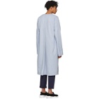 Wheir Bobson Blue Denim Robe Coat