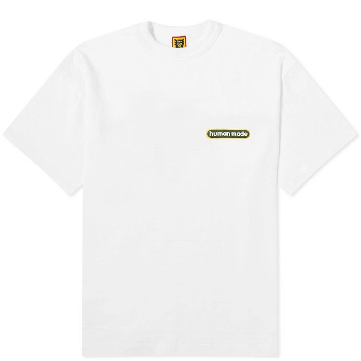 Photo: Human Made Men's Bar Logo T-Shirt in White