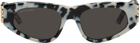 Balenciaga Tortoiseshell Dynasty Sunglasses