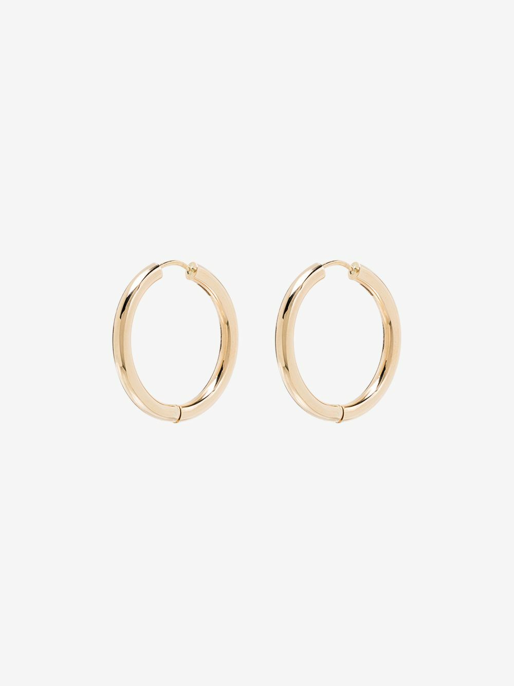 Adina Reyter 14K Yellow Gold Tube Hoop Earrings