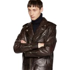 Belstaff Burgundy Leather Sidmouth Jacket