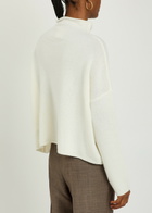 Lisa Yang Sandy Funnel Neck Cashmere Jumper Cream