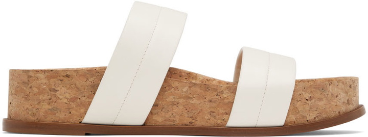 Photo: Gabriela Hearst White Striker Sandals