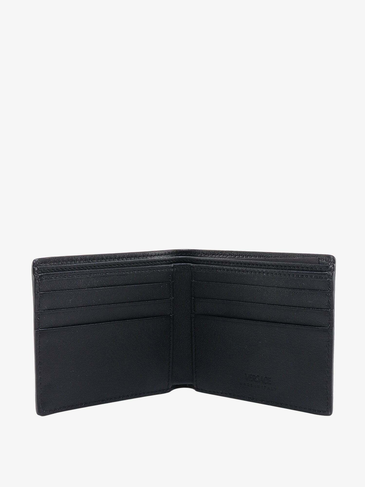 Versace Wallet Black Mens Versace