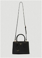 Galleria Mini Tote Bag in Black
