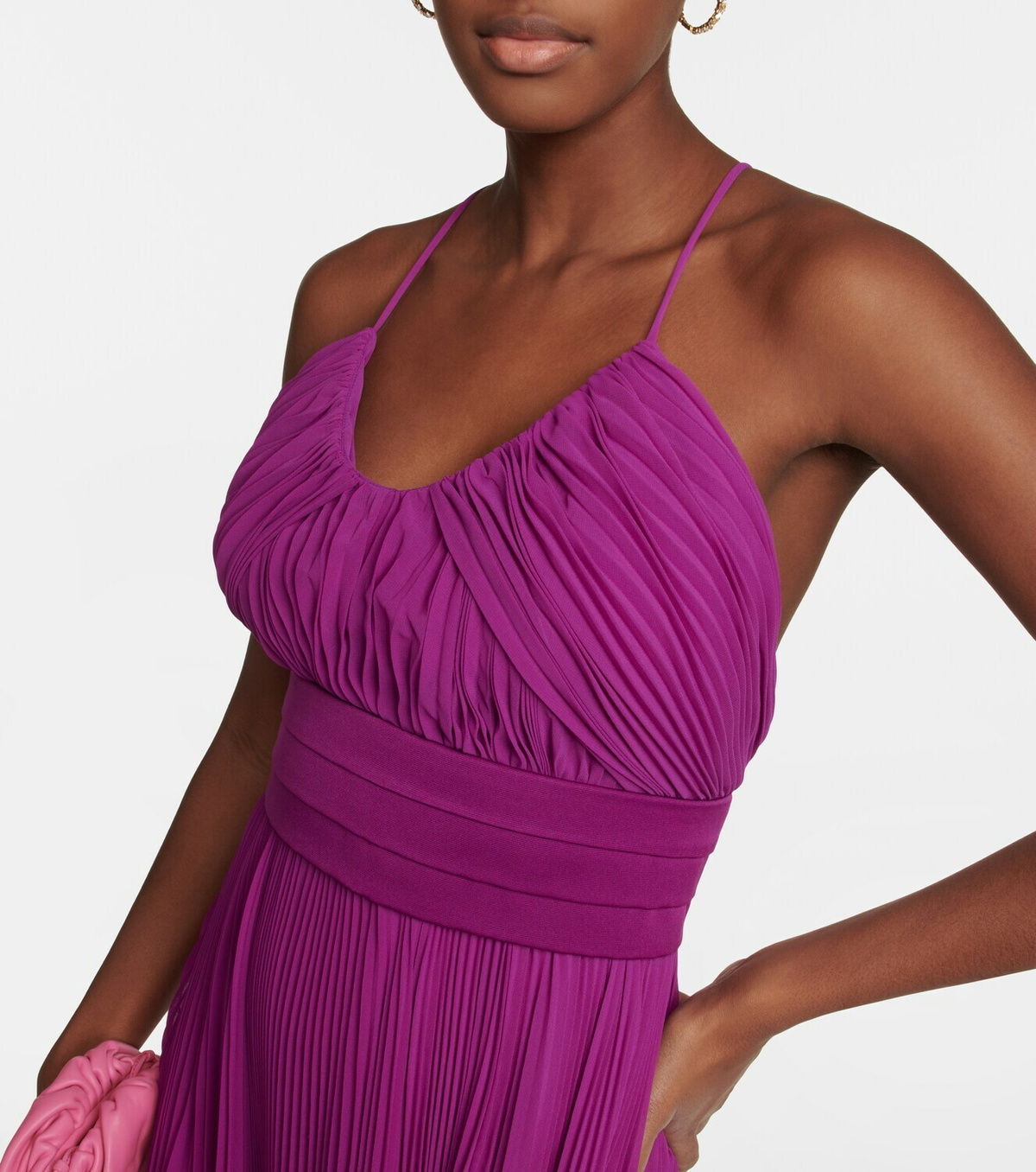 prom dress with open back Red Mermaid V-neck Open Back Prom Dresses With Slit SP977