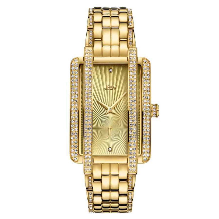 Photo: JBW Mink Gold Dial 18kt Gold-plated Ladies Watch J6358B