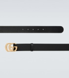 Gucci Cut GG Marmont leather belt