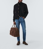 Brunello Cucinelli Wool bomber jacket