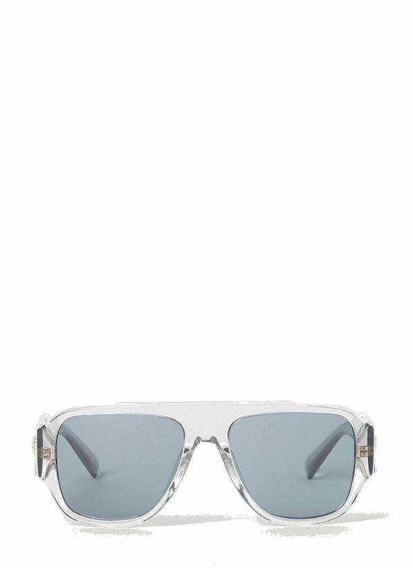 Photo: Versace - Macy's Aviator Sunglasses in Transparent