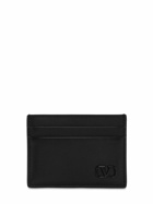 VALENTINO GARAVANI - Metal Logo & Leather Card Holder